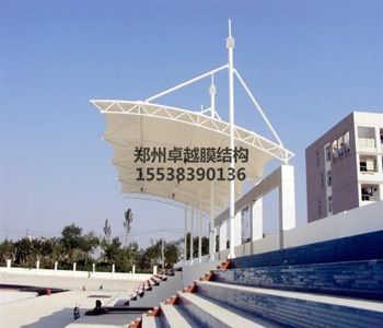 忻州膜結(jié)構(gòu)看臺【忻州職業(yè)技術(shù)學院等】設計施工案例