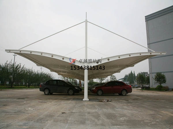 薩嘎<font color='red'>膜結(jié)構(gòu)停車棚</font>【遮陽棚廠家】