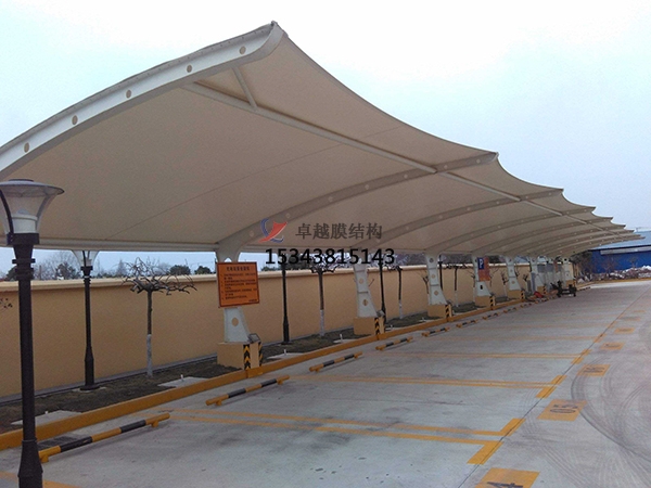 長寧膜結(jié)構(gòu)【充電站防雨篷】停車棚設計安裝