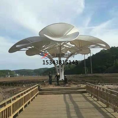 鎮(zhèn)源膜結構景觀【張拉膜景觀】承包安裝價格