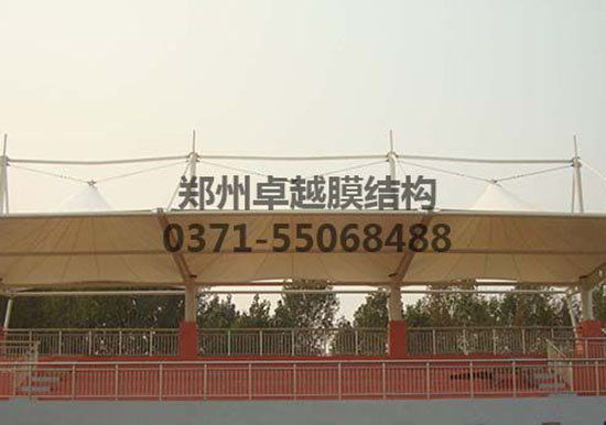 石家莊<font color='red'>膜結(jié)構(gòu)看臺</font>/舞臺【石家莊人民醫(yī)學高等?？茖W校等】工程設計施工案例